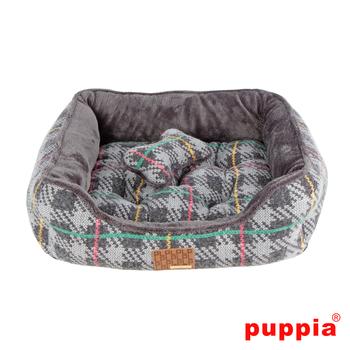 Eldric House Dog Bed by Puppia – Gray