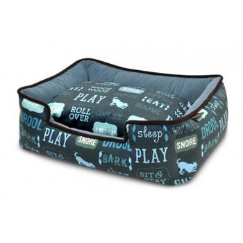 P.L.A.Y. Dog’s Life Dog Bed – Sofa Blue