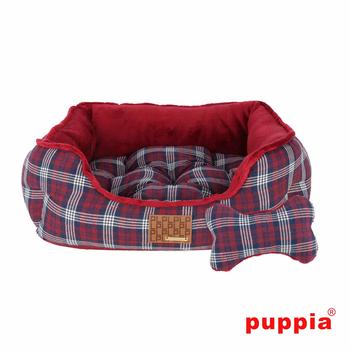 Theodore House Dog Bed by Puppia – Wine