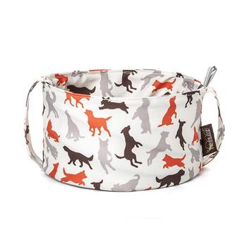 Scout and About Travel Dog Bowl – Vanilla