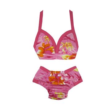 Hawaiian Dog Bikini – Pink
