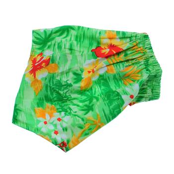 Hawaiian Swim and Board Dog Trunks – Green
