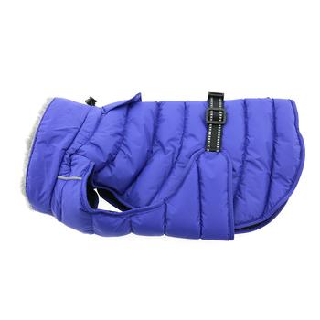 Alpine Extreme Weather Puffer Dog Coat – Navy Blue