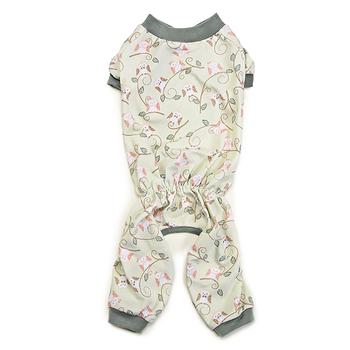 Alloy Gray Sweet Dreams Thermal Dog Pajamas by Doggie Design