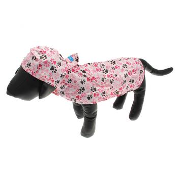 Pitter Patter Packable Dog Rain Poncho – Pink
