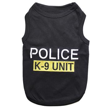 Police K9 Unit Dog Tank – Black