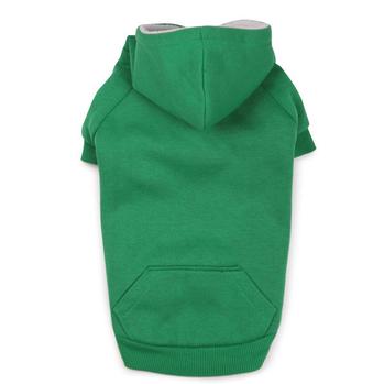 Fleece Lined Dog Hoodie by Zack & Zoey – Green