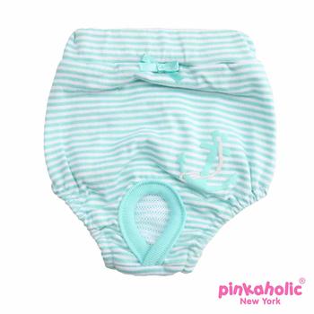 Oceanic Anchor Dog Sanitary Pants by Pinkaholic – Aqua