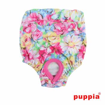 Spring Garden Dog Sanitary Pants by Puppia – Pink