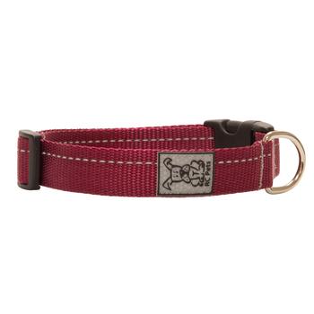 Primary Clip Dog Collar – Burgundy